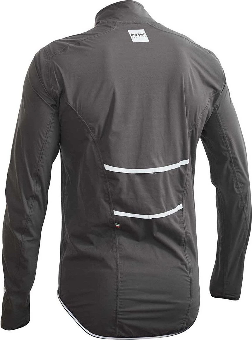 Northwave Rainskin Waterproof Jacket Grey 2 Northwave Rainskin Waterproof Jacket Grey - Image 2