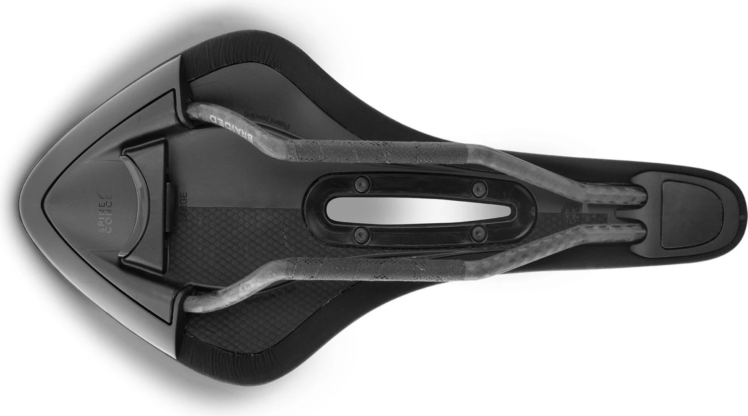 FIZIK Arione R1 Saddle Open Carbon Black 2 FIZIK Arione R1 Saddle Open Carbon Black - Image 2