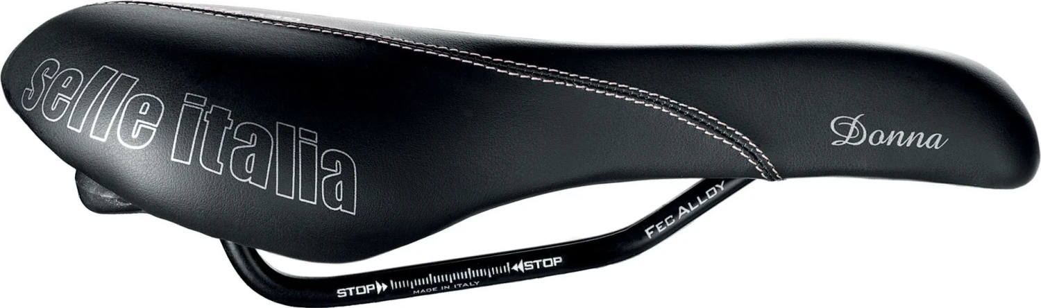 Selle Italia Donna Gel Flow Women Saddle Black 2 Selle Italia Donna Gel Flow Women Saddle Black - Image 2