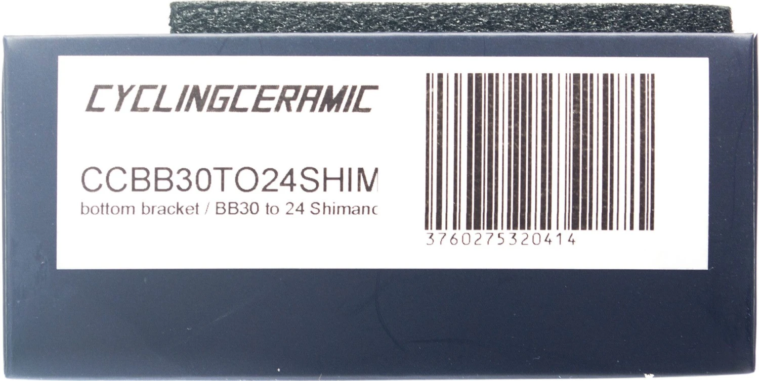CyclingCeramic Bottom Bracket BB30 To 24 Shimano Red 4 CyclingCeramic Bottom Bracket BB30 To 24 Shimano Red - Image 4