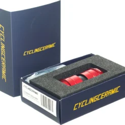 CyclingCeramic Bottom Bracket Pressfit 30 Shimano Red