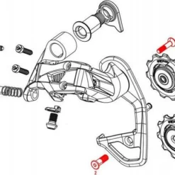 Sram RED And RED 22 Short Internal Clevis