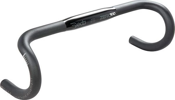 DEDA Zero 100 RHM Handlebar Aluminium Black On Black 1 DEDA Zero 100 RHM Handlebar Aluminium Black On Black