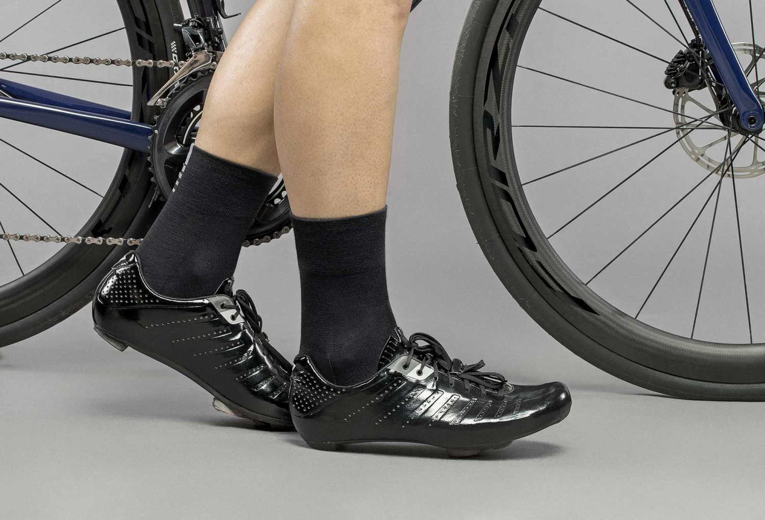 GripGrab Merino Lightweight Socks Black 3 GripGrab Merino Lightweight Socks Black - Image 3