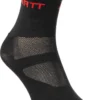 Neatt 7.5cm Socks Black / Red