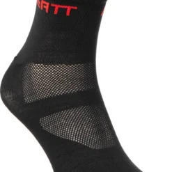 Neatt 7.5cm Socks Black / Red