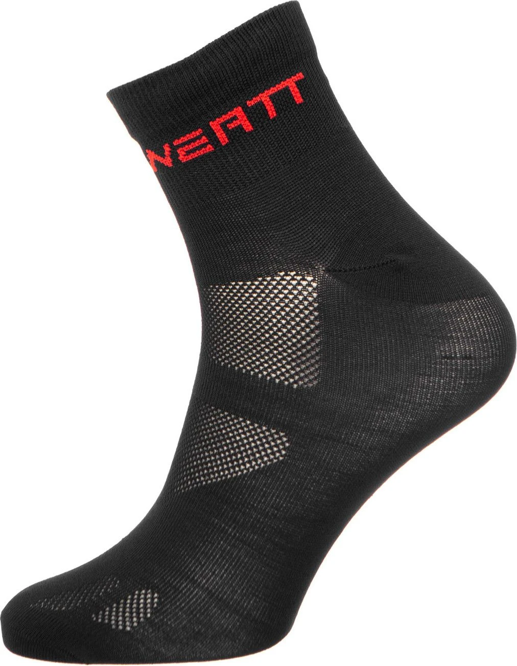 Neatt 7.5cm Socks Black / Red 2 Neatt 7.5cm Socks Black / Red - Image 2