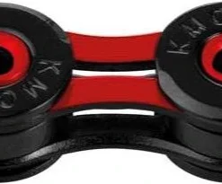 KMC Chain X10 SL DLC 116 Links 10S ​​Black/Red