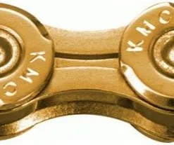 KMC X11EL Ti-N Chain 118 Links Gold