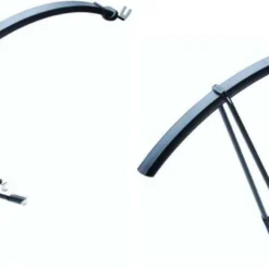 BBB SlimGuard Mud Guard Set Black