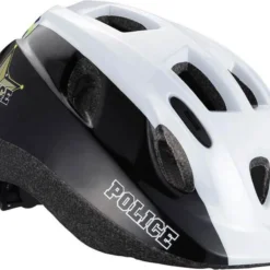 BBB Boogy Police Child Helmet Black White