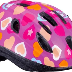BBB Boogy Helmet Heart Pink