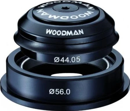 WOODMAN Headset AXIS AA - SICR SPG Semi-Integrated Tapered Black 1 WOODMAN Headset AXIS AA - SICR SPG Semi-Integrated Tapered Black