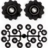 Elvedes Jockey Wheels X2 Kit With Spacers Black