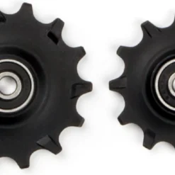 Elvedes Pair Of Jockey Wheels 1 X 12t + 1 X 14t Narrow Wide Bearings
