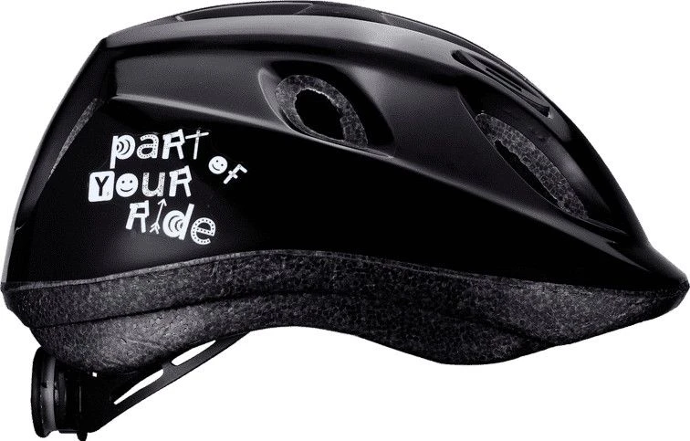 BBB Helmet Child Boogy Black 2 BBB Helmet Child Boogy Black - Image 2