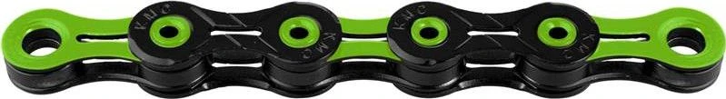 Cha KMC DLC11 116 Links 11V Black / Green 1 Cha KMC DLC11 116 Links 11V Black / Green