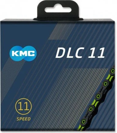 Cha KMC DLC11 116 Links 11V Black / Green 2 Cha KMC DLC11 116 Links 11V Black / Green - Image 2